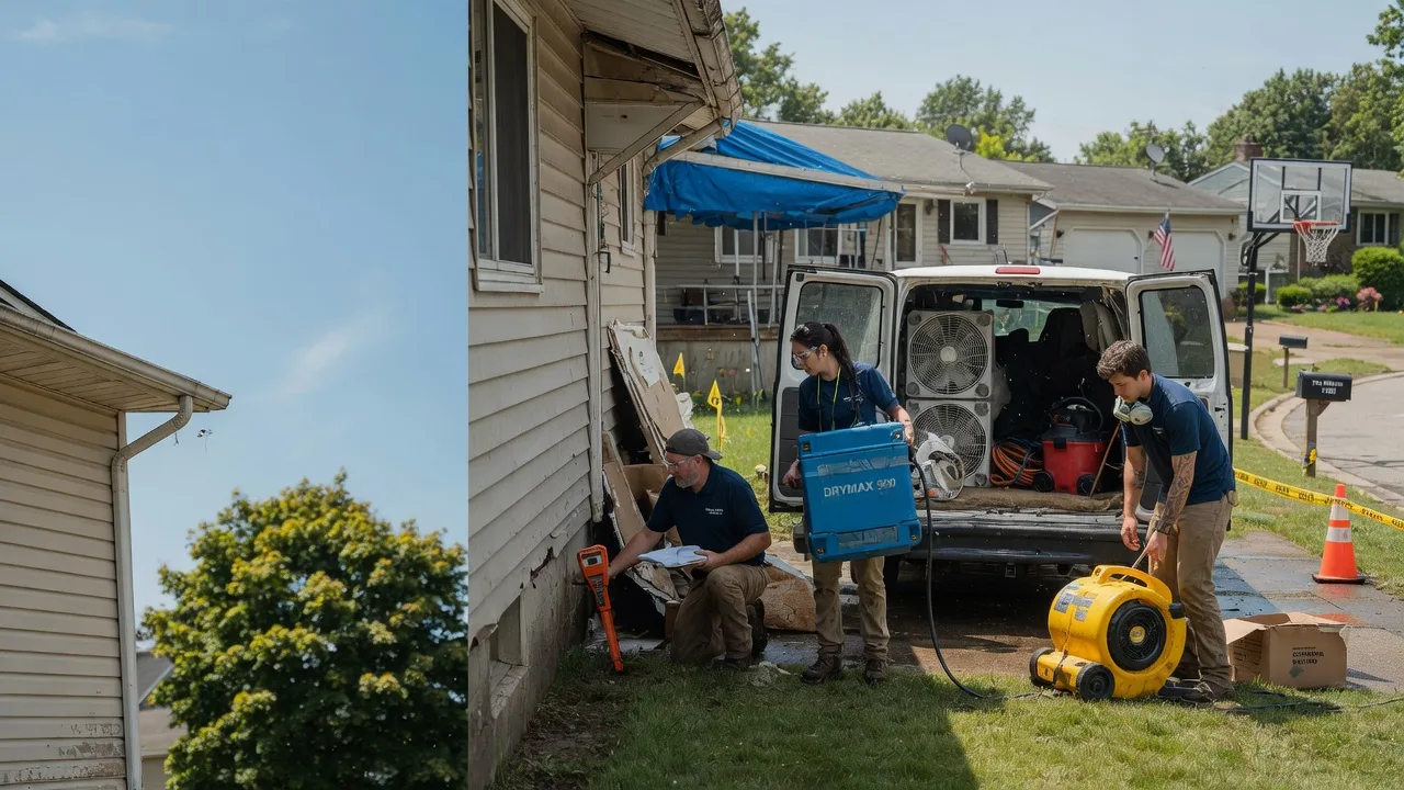 Ceiling Leak Cleanup in Onemo, VA near me