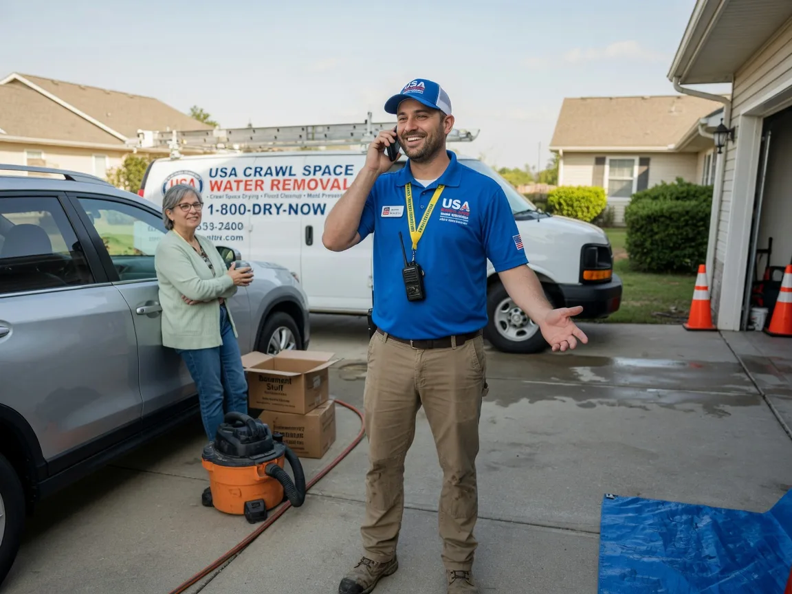 Crawl Space Water Removal Onemo, VA FAQs